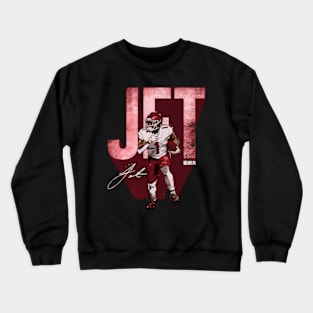 Jerick Mckinnon Kansas City Jet Bold Crewneck Sweatshirt